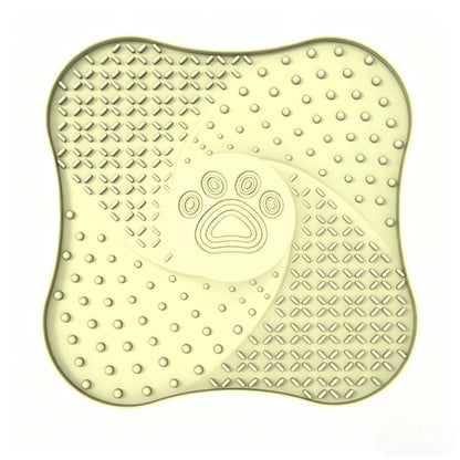 Training OEM Customized Anti-Slip Private Logo BPA Free Pet Bowl Slow Feeder Full Custom Silicone Dog Lick Mats Big Suction Cups