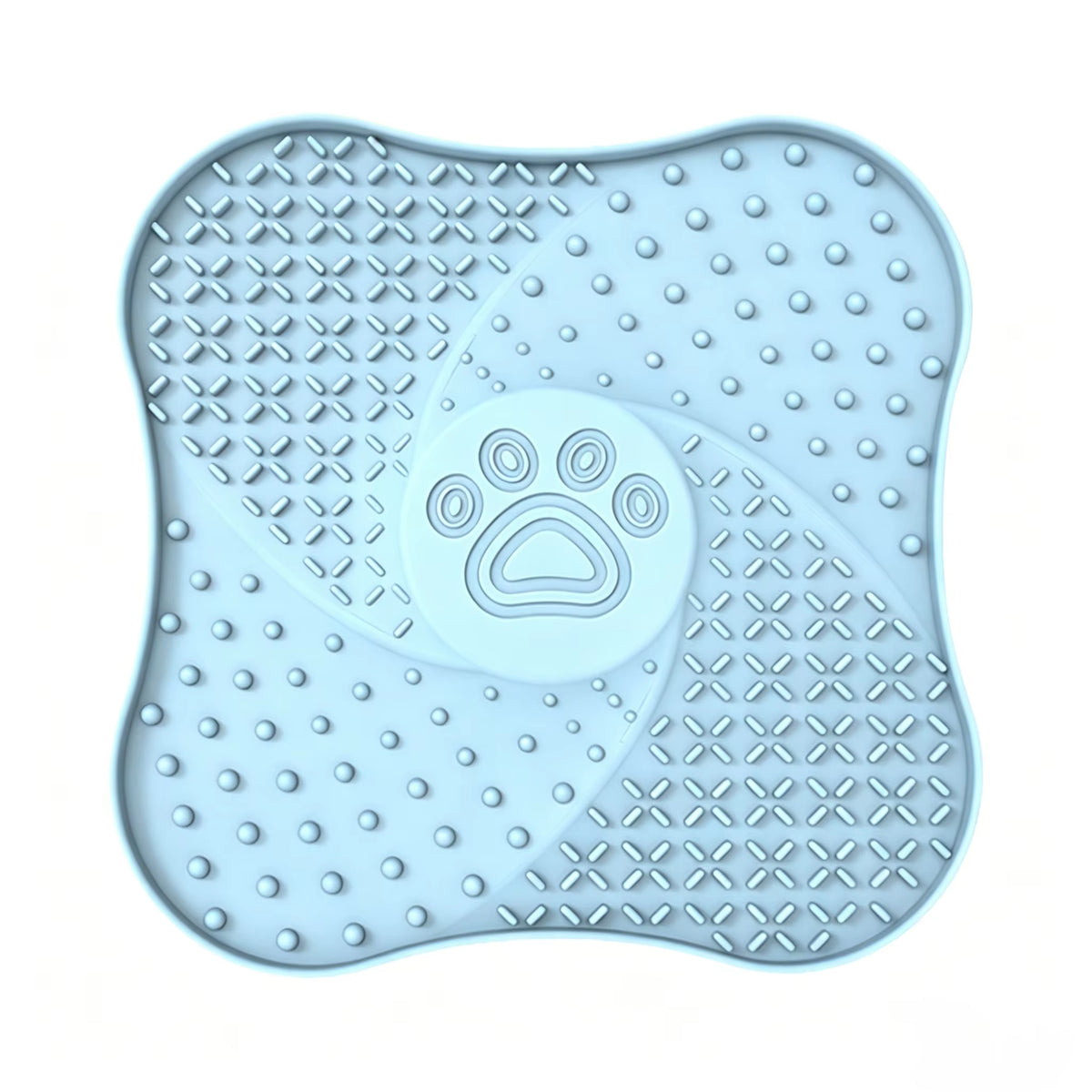 Training OEM Customized Anti-Slip Private Logo BPA Free Pet Bowl Slow Feeder Full Custom Silicone Dog Lick Mats Big Suction Cups