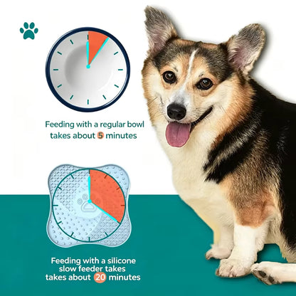 Training OEM Customized Anti-Slip Private Logo BPA Free Pet Bowl Slow Feeder Full Custom Silicone Dog Lick Mats Big Suction Cups